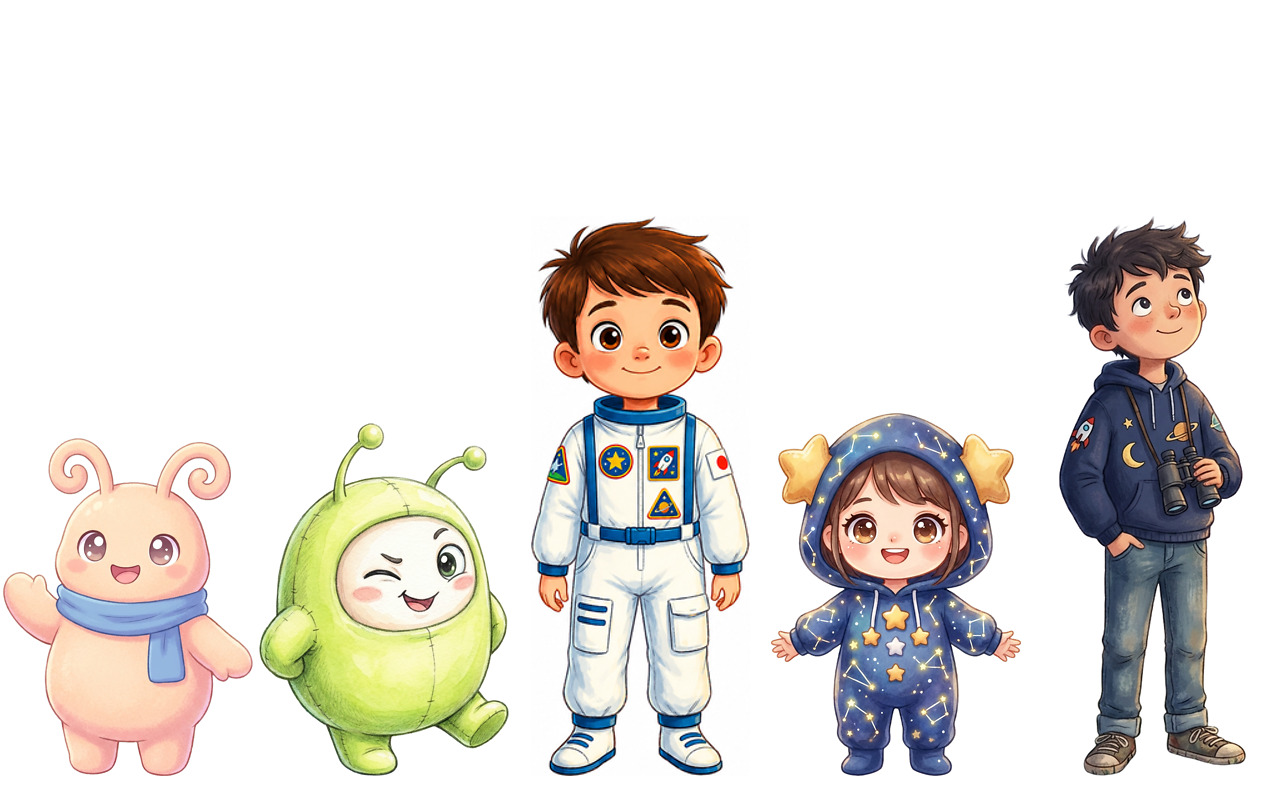 宇宙探検隊（オリジナルIP）